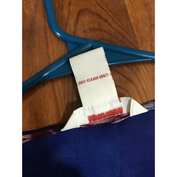 Sundance Catalog Silk Floral Midi Dress boho prairie Size XS - Picture 5 of 5